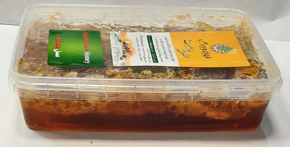 عسل موم دار چند گیاه کوهستان 800 گرمی نوفرست - Image 4